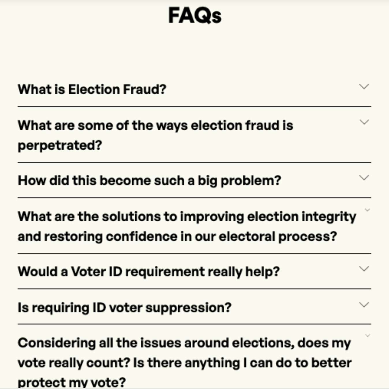 true the vote election fraud