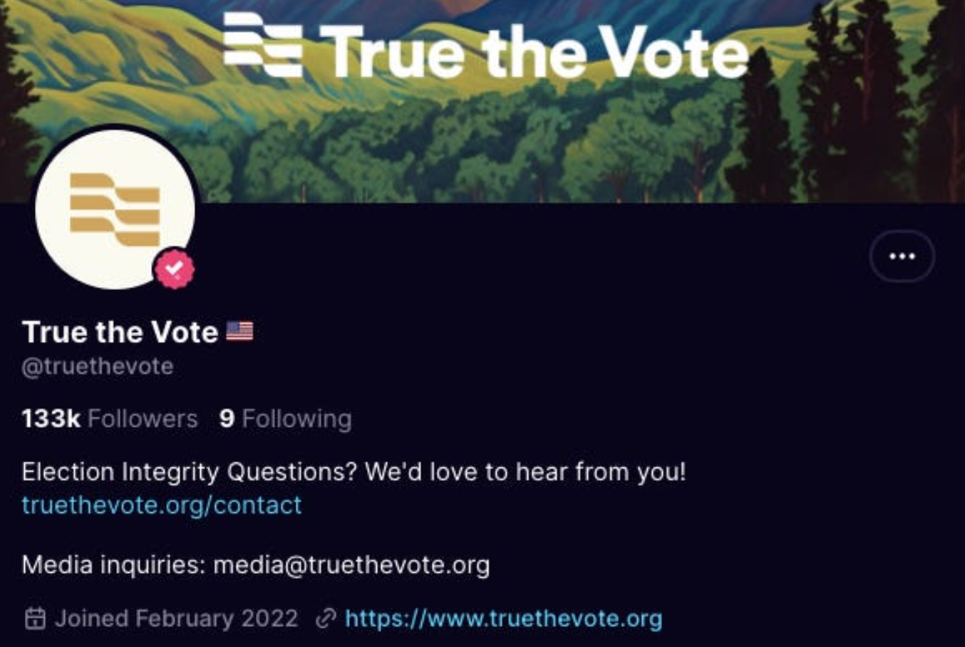 true the vote truth social